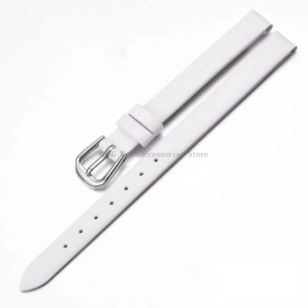 Universal Slim Soft Leather Watch Strap – 6–16mm, Cowhide