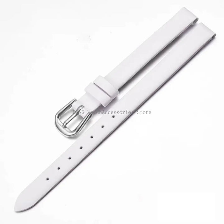 Universal Slim Soft Leather Watch Strap – 6–16mm, Cowhide