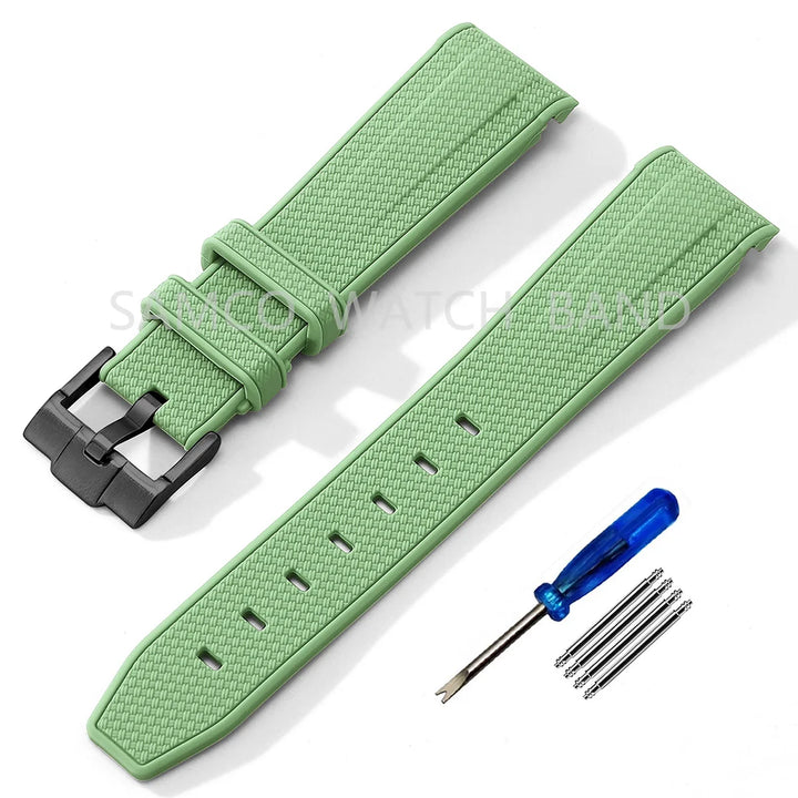 Silicone Rubber Strap 20mm for MoonSwatch & Omega X Swatch Speedmaster