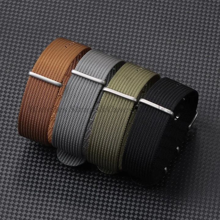 High-Quality Nylon Watch Strap 18/20/22mm (Military Style)