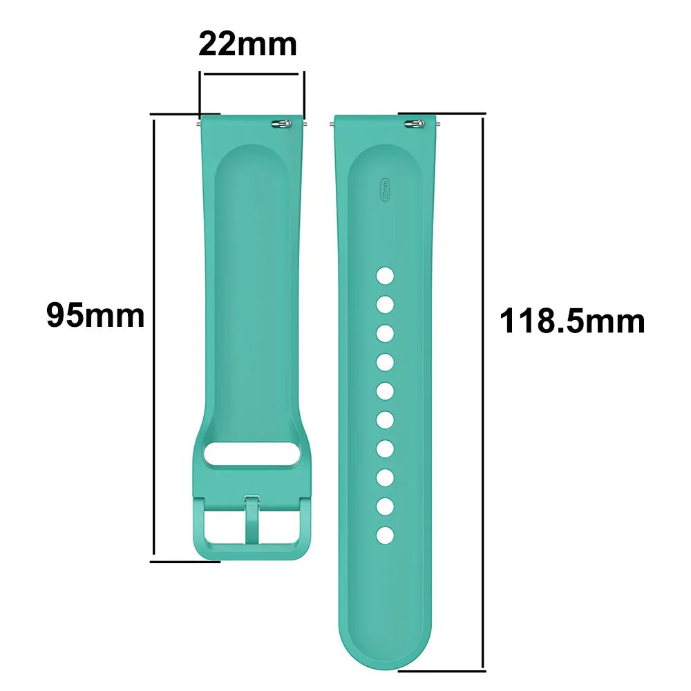 Silicone Watch Strap for Redmi Watch 5 Lite & 5 Active