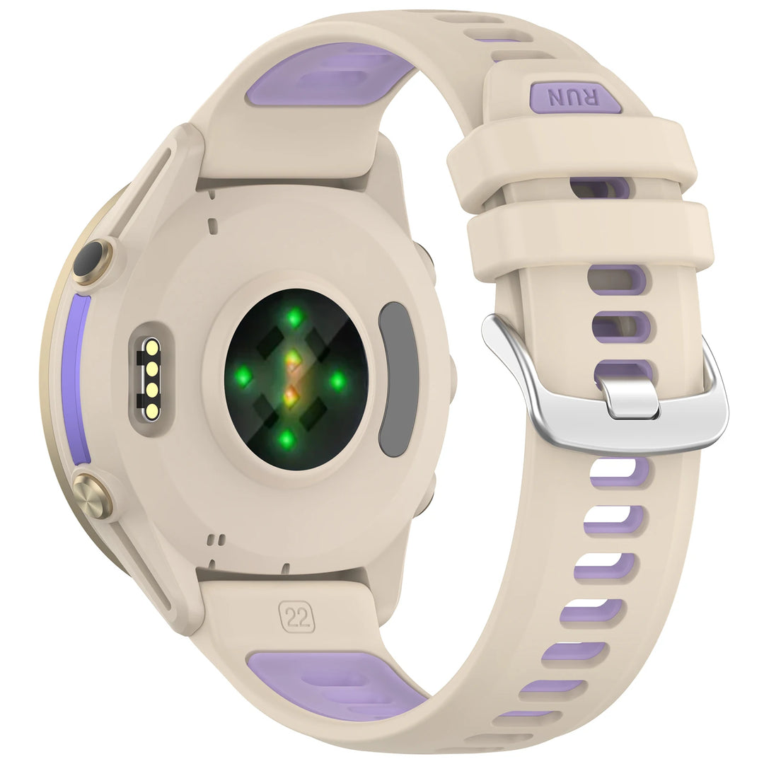 22mm Silicone Strap For Garmin Forerunner 970/965/955/745 Bracelet Belt Smart Watch Band Forerunner 945 935 Accessories