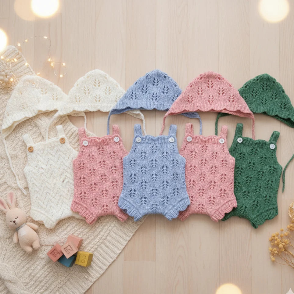 5‑Style Sweater Outfits for 10–12″ Reborn Dolls