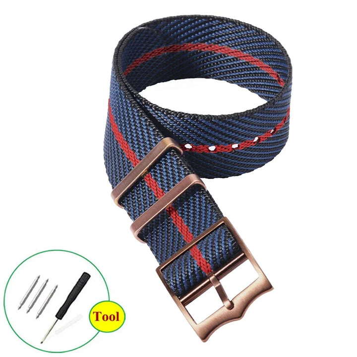 Nylon Military Watch Band 20–22mm (Sport Canvas)
