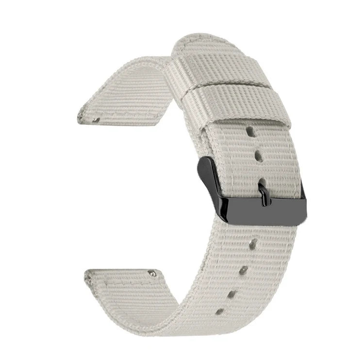 18mm 20mm 22mm 24mm Quick Release Watch Band Canvas Nylon Watch Strap for Garmin Fenix 5x Gps for Huawei Gt2 Wristband Bracelet
