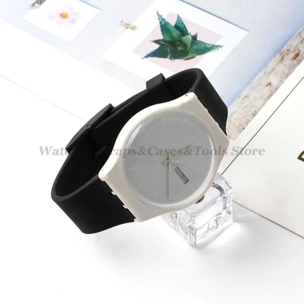 Soft Silicone Watch Strap – 16/17/19/20mm, Colorful Replacement with Tools