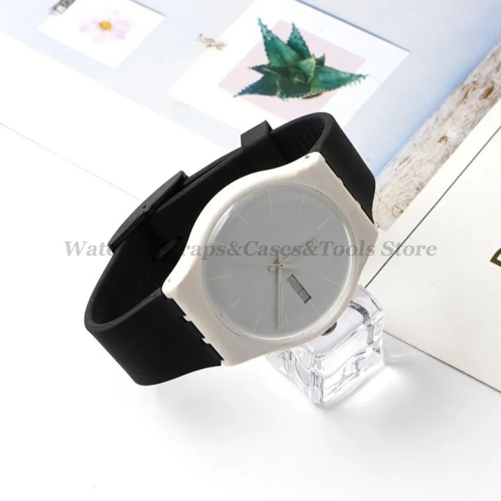 Soft Silicone Watch Strap – 16/17/19/20mm, Colorful Replacement with Tools