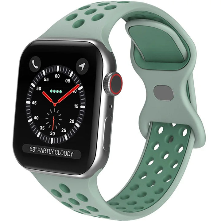 Silicone Apple Watch Band – Multi‑Size (38–49mm)