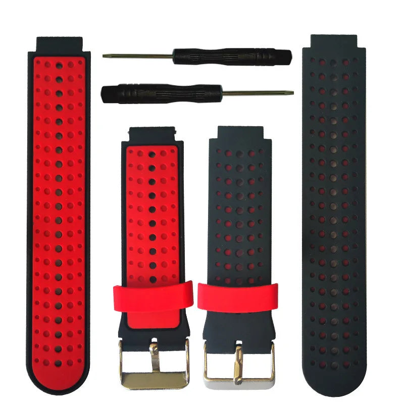 Silicone Watch Strap for Garmin Forerunner Series with Removal Tool