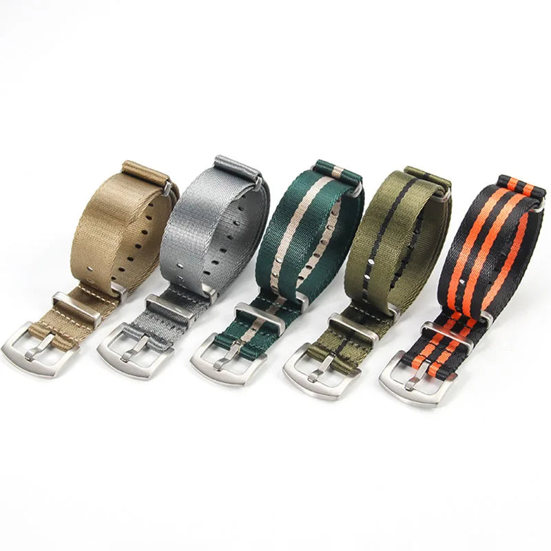 Nylon Military Watch Strap 18/20/22mm (Sport Band)