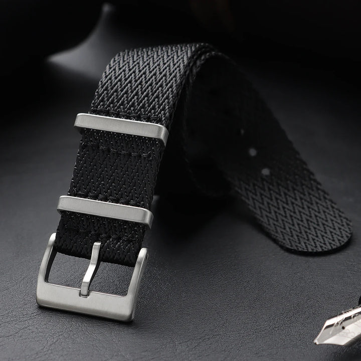 Nylon Military Watch Strap (18–22mm) – Unisex