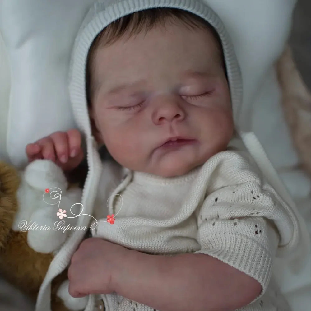 21″ Eric & Erica Vinyl Reborn Doll DIY Kit with Cloth Body