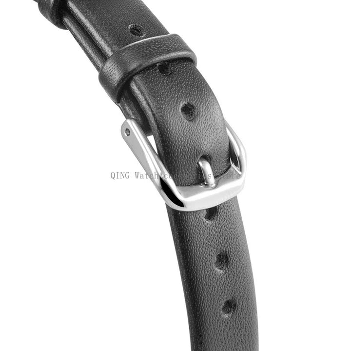 Universal Slim Soft Leather Watch Strap – 6–16mm, Cowhide