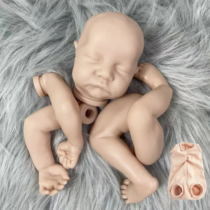17″ Levi Sleeping Reborn Doll Kit – Unpainted Vinyl DIY Parts