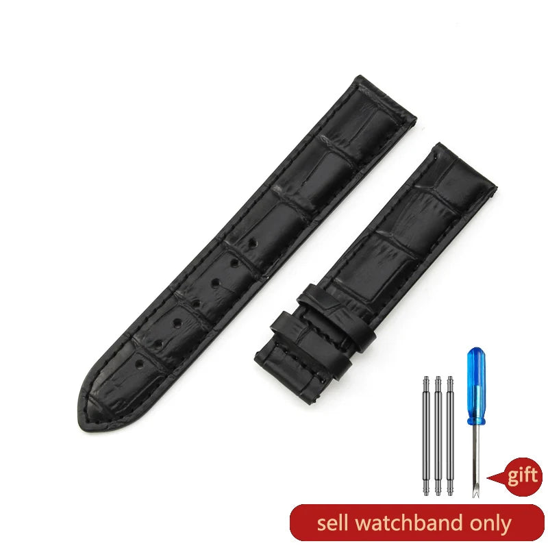 Genuine Leather Watch Strap for Tissot Le Locle T41 (1853)