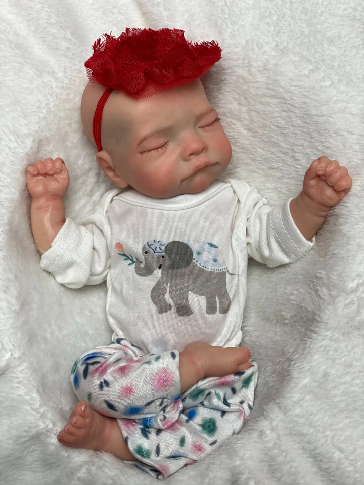 10″ Levi Mini Reborn Baby Doll – Lifelike Newborn Soft Touch