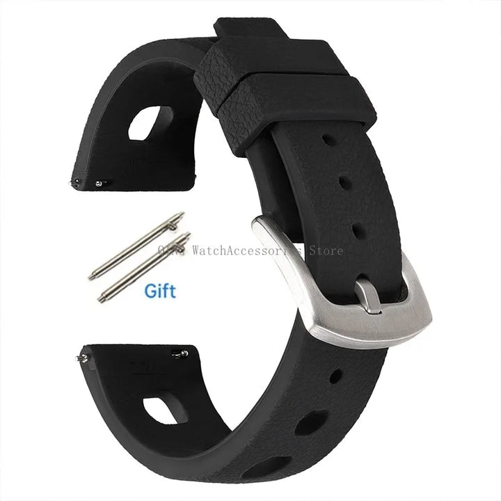 Universal Soft Silicone Quick Release Watch Strap – 20/22mm Tropical