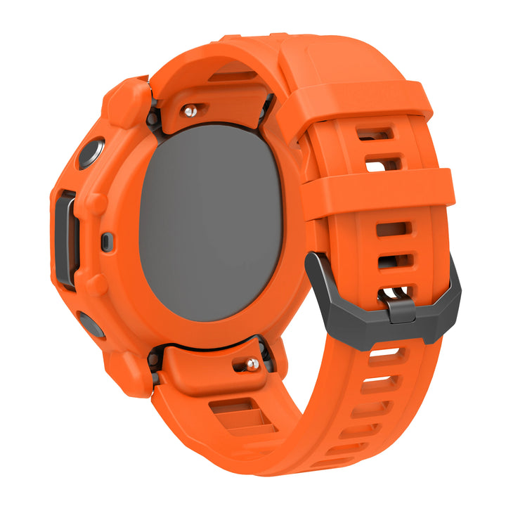 Silicone Strap & Protective Case for Amazfit T-Rex 3 Pro – 48mm Replacement Band
