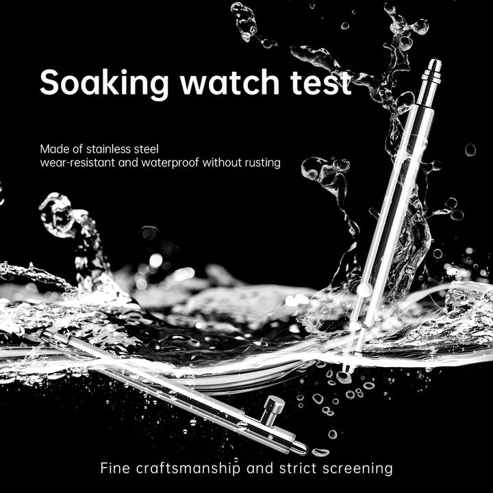 Maikes Quick-Release 316L Stainless Steel Spring Bars – 18/19/20/22mm for Watch Straps