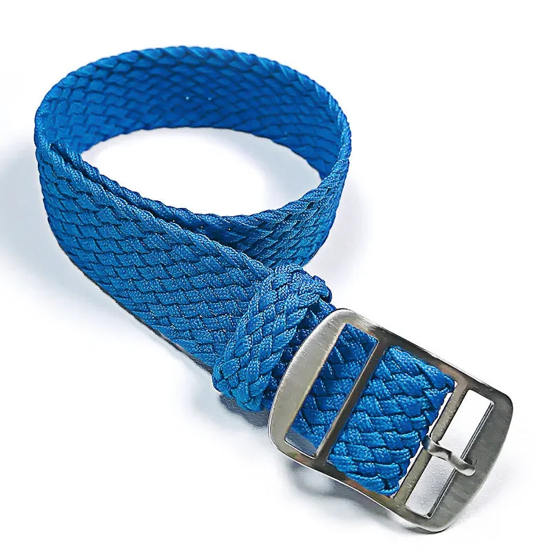 Perlon Woven Nylon Watch Strap (14–22mm)