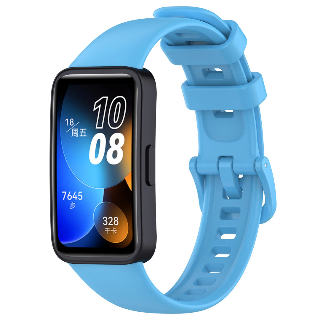 Silicone Wrist Strap for Huawei Band 8, 9, 10