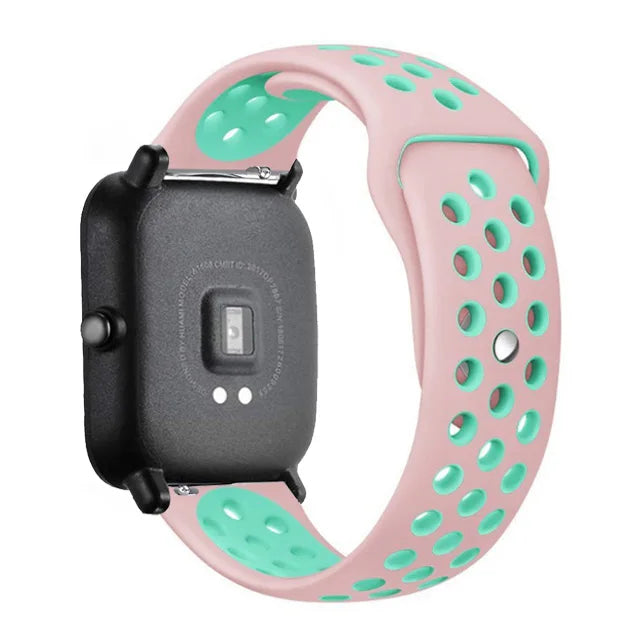 20mm/22mm Silicone band For Amazfit GTS 4/3/2/2e/2 4 Mini GTR 4/2/3 Pro/47mm/stratos 3 Watch Bracelet correa Amazfit bip 6 strap
