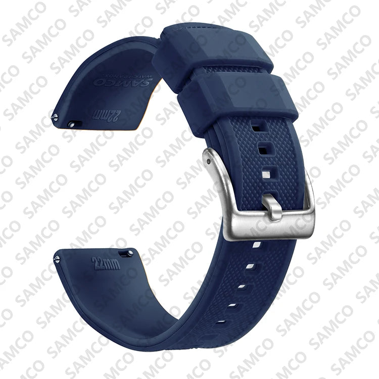 Premium Silicone Quick-Release Watch Band 18/20/22mm