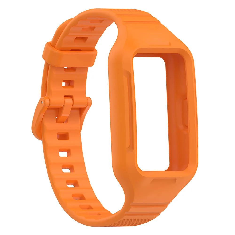 Integrated Silicone Strap & Case for Huawei Band 6-9 & Honor Band 6-7