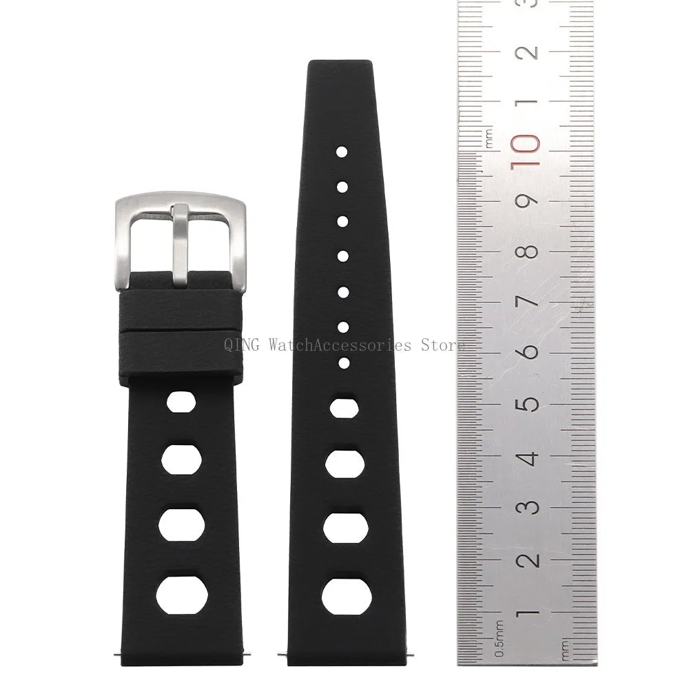 Universal Soft Silicone Quick Release Watch Strap – 20/22mm Tropical