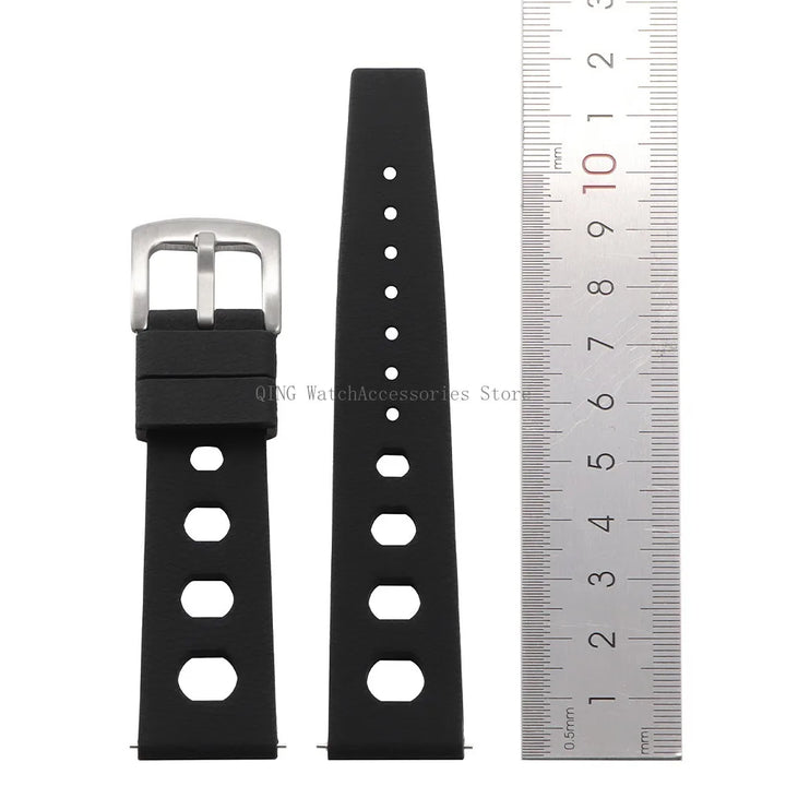 Universal Soft Silicone Quick Release Watch Strap – 20/22mm Tropical
