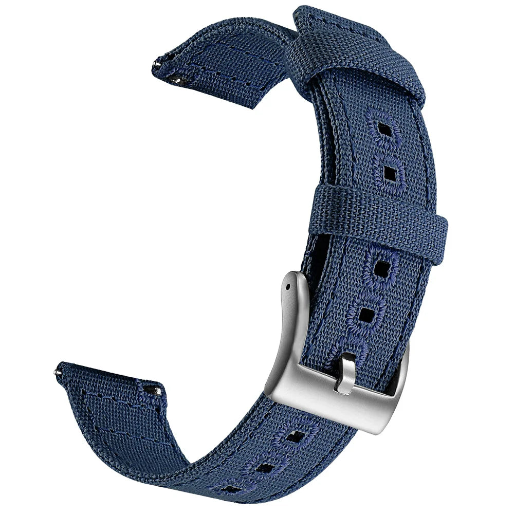 Quick-Release Canvas Strap 20/22mm