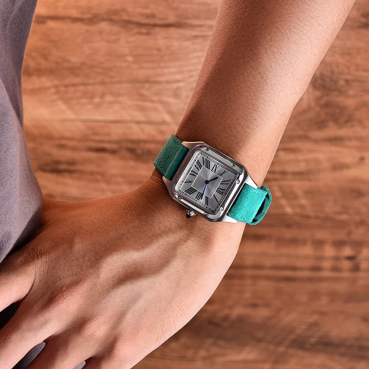 Premium Grade Quick Release Suede Leather Watch Strap Vintage Classic Leather Watchbands 18mm 19mm 20mm 22mm