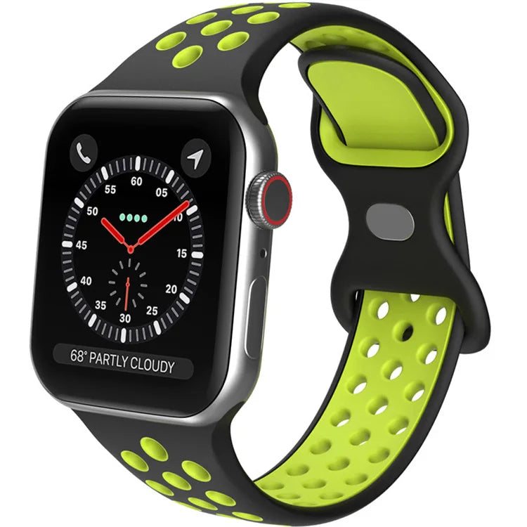 Silicone Apple Watch Band – Multi‑Size (38–49mm)