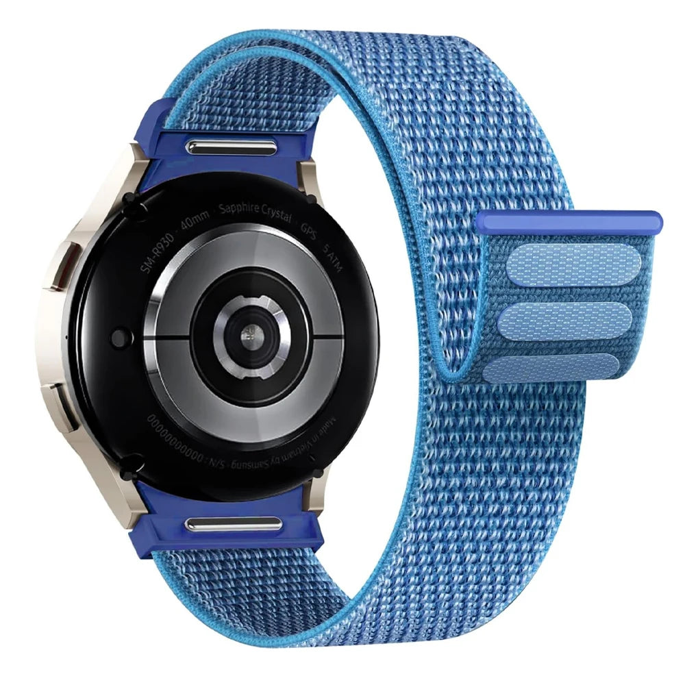 Nylon Sport Loop Watch Strap – 40-44mm for Samsung Galaxy Watch 4-7 & 5 Pro