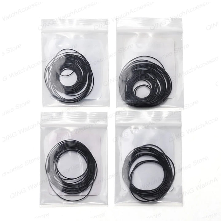 Watch Repair O-Ring Gasket Set – 0.5/0.6mm Waterproof & Oil-Resistant