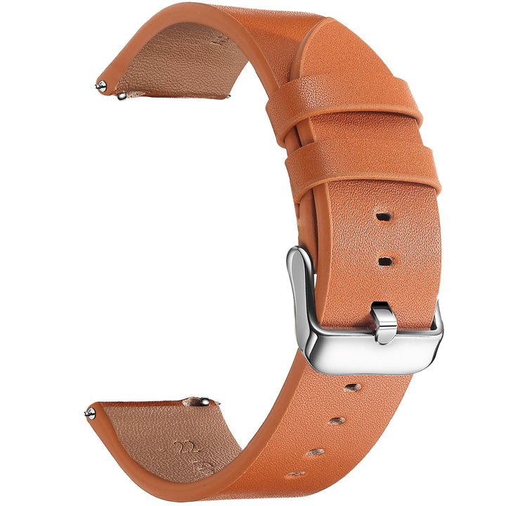 Leopard Print Leather Watch Band 20/22mm (Quick Release)