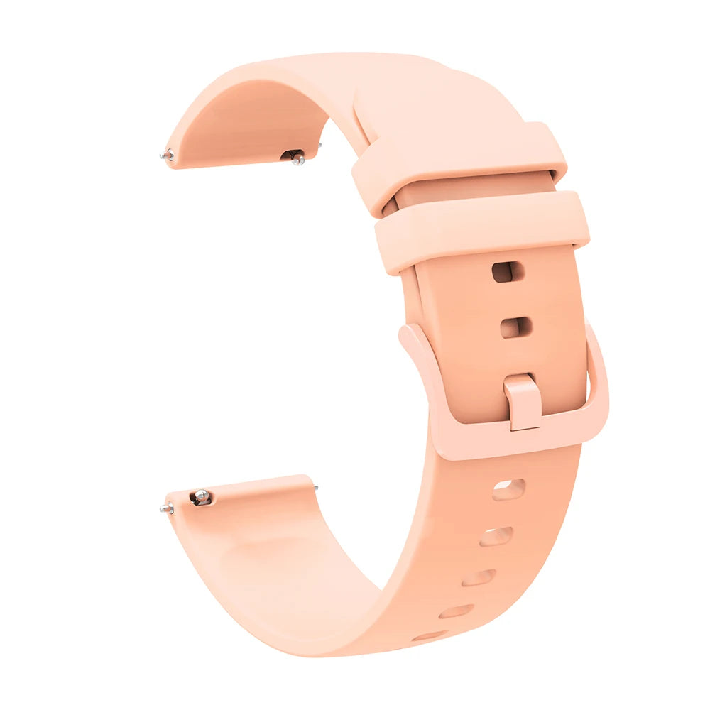 Silicone Watch Strap – 18/20/22mm for Garmin Vivoactive & Huawei GT Series