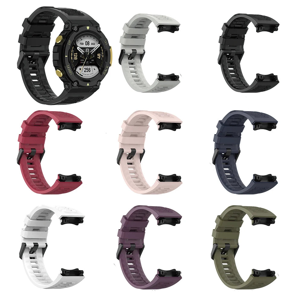 Silicone Strap for Amazfit T-Rex 2