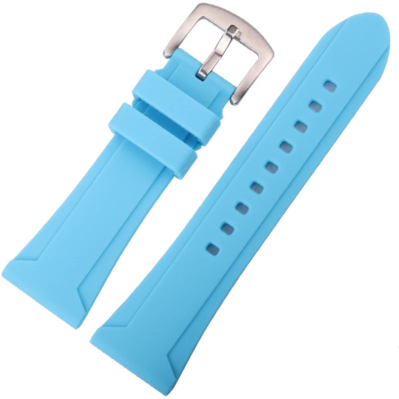 Silicone Watchband Bracelet For Galaxy Watch 4 Strap 22mm 24mm 26mm Women Men Soft Rubber Smart Watch Band Accessories