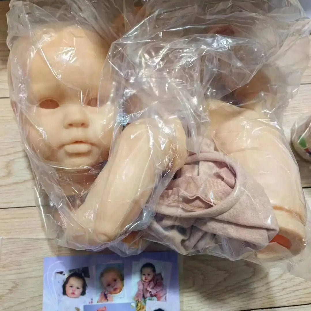 22" Ellie Unfinished Reborn Doll Kit (Cloth Body & Eyes)