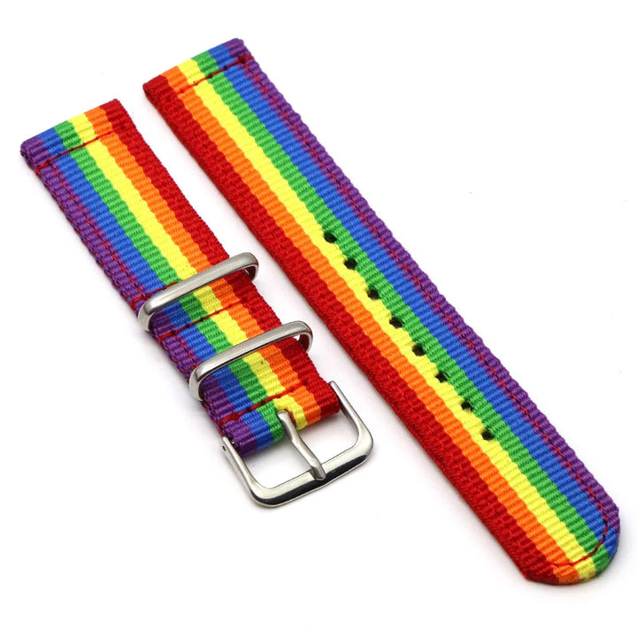 Solid Nylon Smartwatch Strap