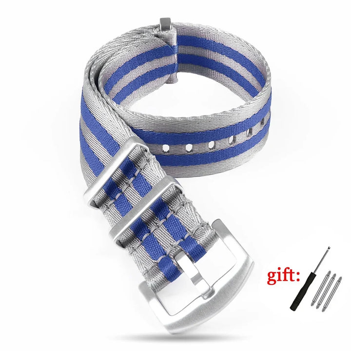 Nylon Military Watch Strap 18/20/22mm (Sport Band)