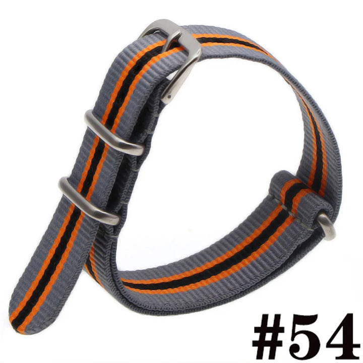 Waterproof Nylon Watch Strap (16-22mm)