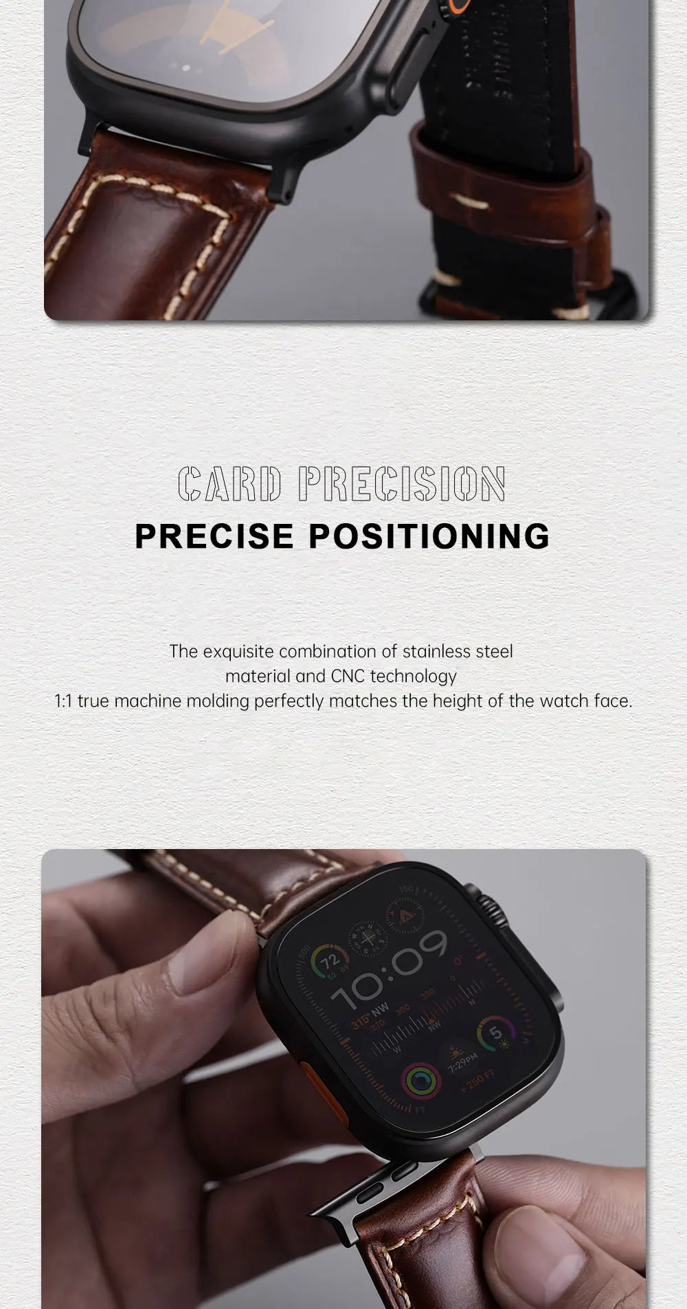 2pcs Ultra 2 Series 10 Apple Watch Strap Stainless Steel Adapter For 49mm 46mm 42mm 45mm 44mm 41mm 40mm Connector