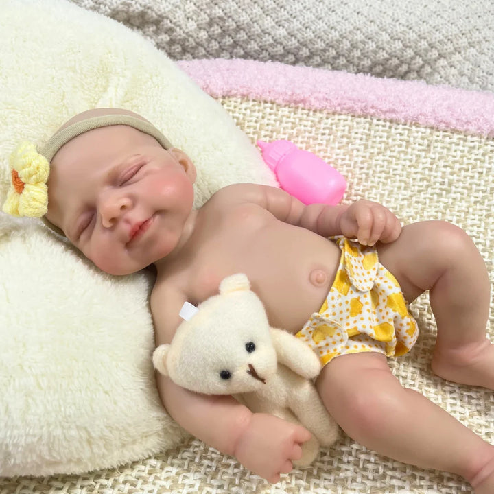 13" Mini Silicone Pascale Reborn Baby Doll