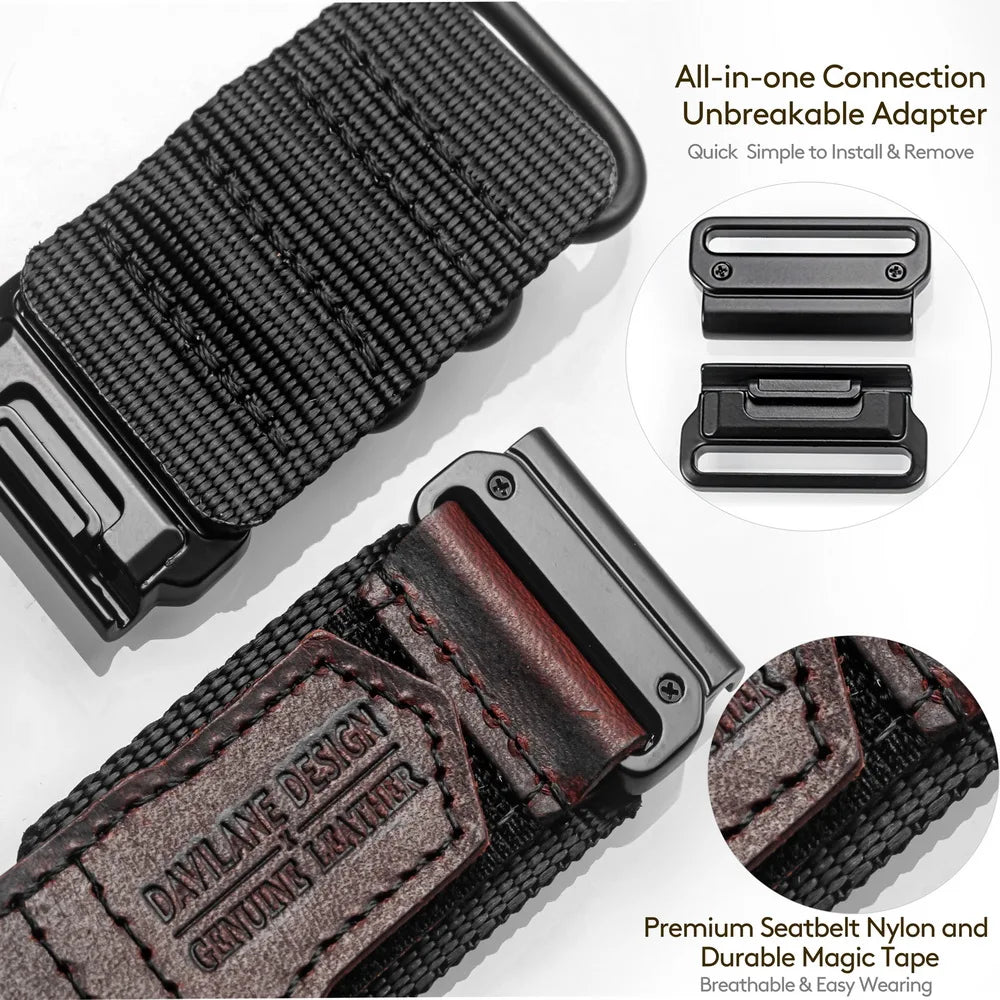 Garmin Fenix/Forerunner Nylon QuickFit Sport Strap (20–26mm)