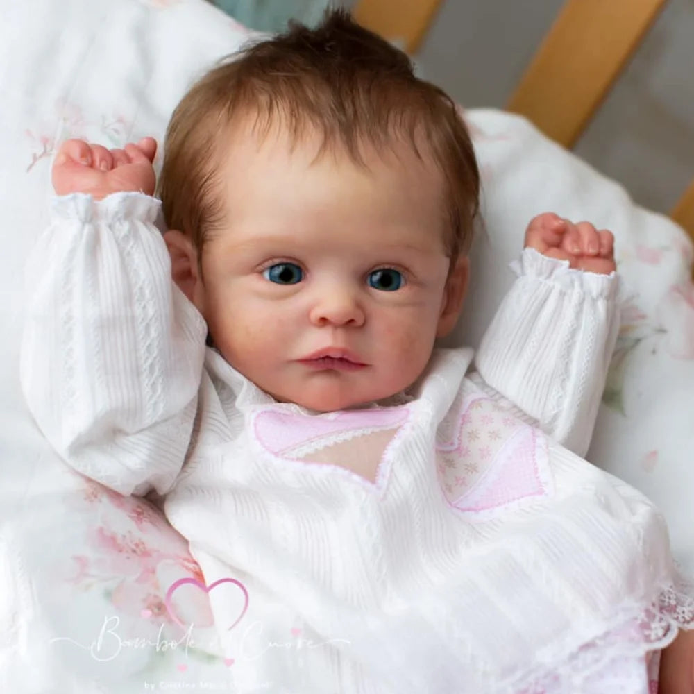 20″ Joleen Unpainted Vinyl Reborn Baby Doll Kit with Eyes