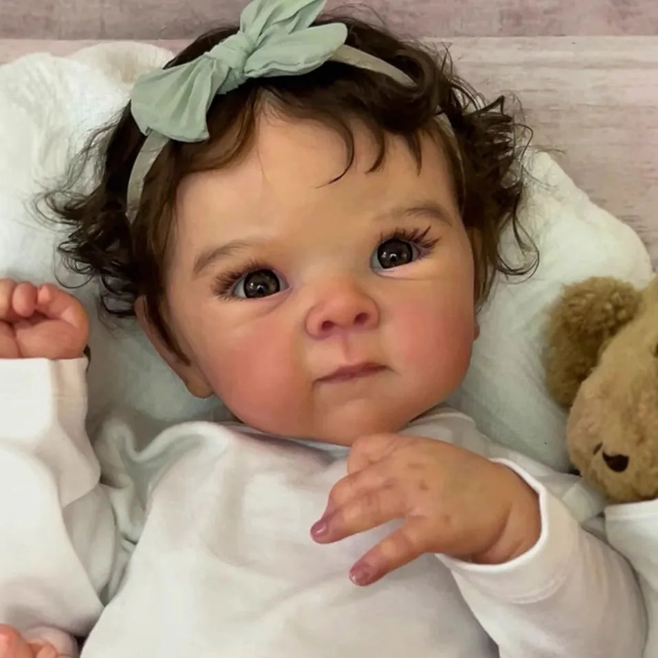18″ Bettie Lifelike Reborn Baby Doll – Soft Body Vinyl with 3D Painted Skin