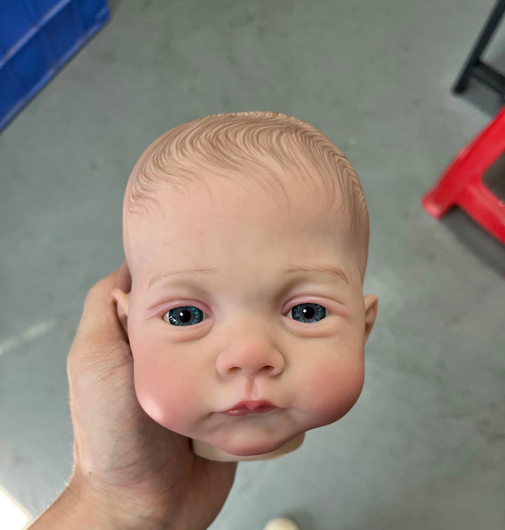 19″ Lily & Irys Painted Twin Reborn Doll Set – Soft Cloth Body, Hand‑Painted Veins