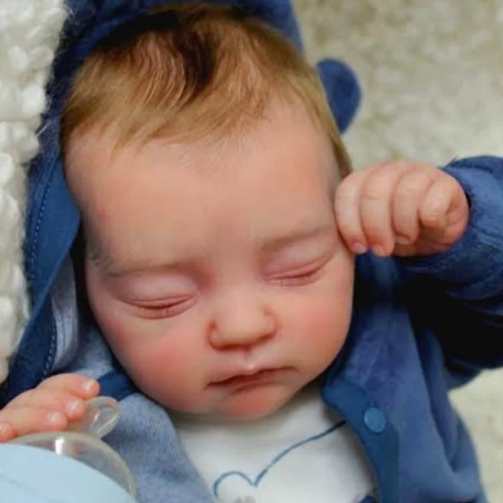 19″ Jamie Unpainted Vinyl Reborn Doll Kit with Cloth Body